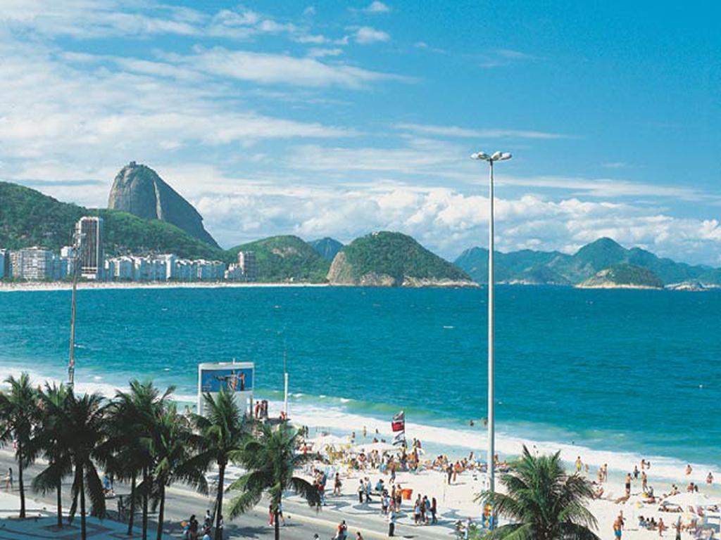 Flat Manu Copacabana Rio de Janeiro Bagian luar foto